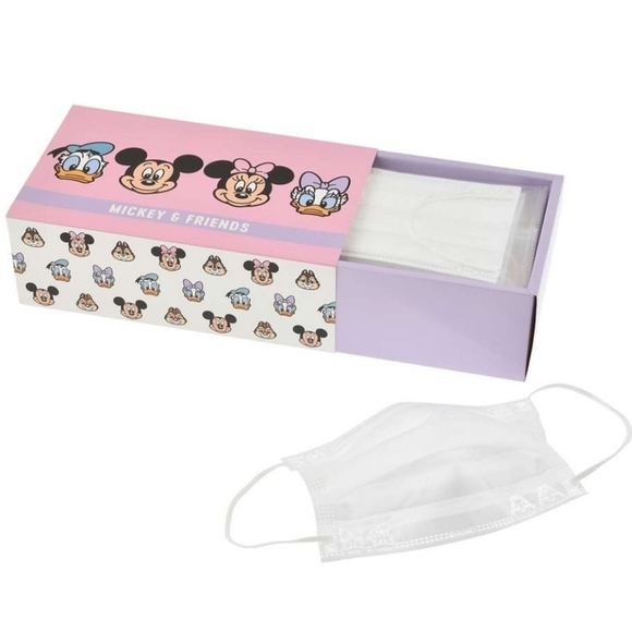 Disney Embossed Mickey & Friends 30 pieces Disposable Face Masks - Picture 1 of 9